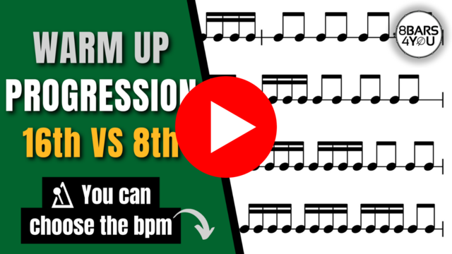 Warm Up: Progressione 16simi vs 8vi